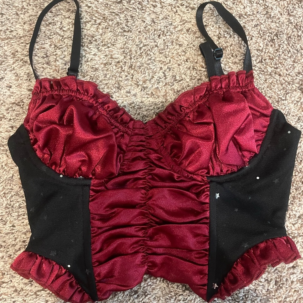 Jaded London Bustier Top